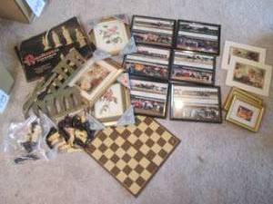 lot 565 image: Box lot of Pictures & Frames, some ...