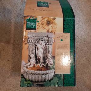 lot 497 image: Terrace Accents Tabletop Fountain w...