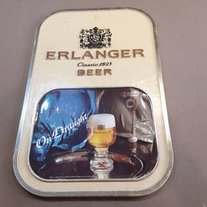 lot 600 image: Plastic Erlanger Beer On Draught ...