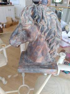 lot 152 image: Continental Studios Molded Horse...