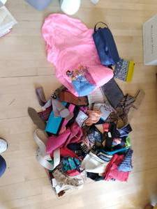 lot 160 image: Large Lot of Scarves and Childs Di...