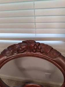 lot 189 image: Vintage Wood Side Chair Good Shape...