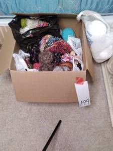 lot 199 image: Yarn, Crafting Materials & More S...