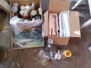 lot 213 image: Large Lot of Candles, Candle Holder...