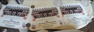 lot 215 image: 1980 Olympic Hockey Team Posters, &...
