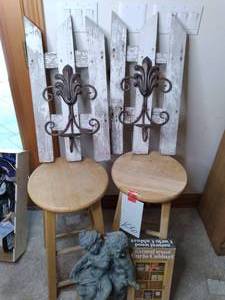 lot 106 image: (2) Wall Hanging Candle Holder Dc...
