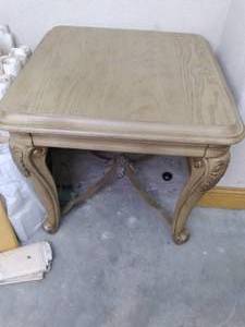 lot 233 image: End Table (26 X 26 X 24.5)...