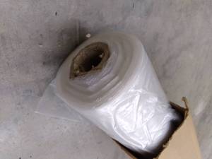 lot 236 image: Roll Of Clear Polyurethane Film  S...