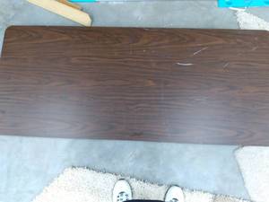 lot 249 image: Large Heavy Duty Folding Table Leg...