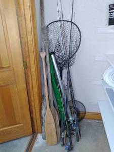 lot 275 image: Fishing Nets, Live Well, Fishing Po...