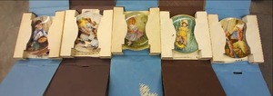 lot 283 image: (2) Edwin M. Knowles Plates, (3) Re...