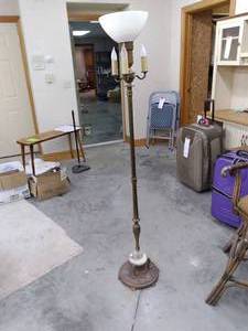 lot 288 image: Vintage Lamp See Photos...