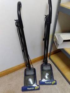 lot 623 image: (2) Dirt Devil Touch Upright Vacuum...