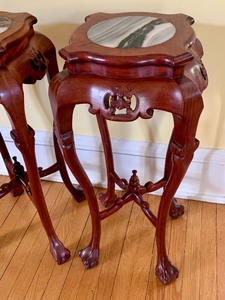 Pair of Decorative Plant Stands