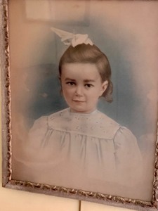 Three Framed Vintage Childrens Photographs