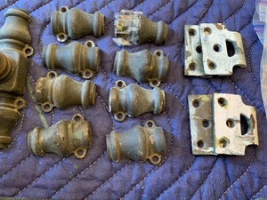 Antique Hardware 72 Antique Cremone Bolts (Espagnolette Bolts)