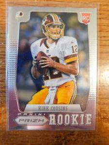 lot 56 image: 2012 Prizm Kirk Cousins Rookie Card #277