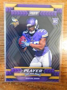 lot 59 image: 2017 Panini Player Of The Day Dalvin Cook Rookie Card #R6