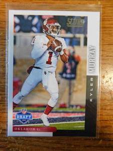 lot 60 image: 2019 Score Kyler Murray Rookie Card #9 LK