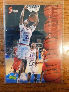 lot 66 image: 1995 5 Sport Kevin Garnet Rookie Card #s5