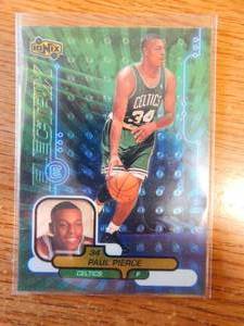 lot 78 image: 1998 Upper Deck Ionix Paul Pierce Rookie Card #70