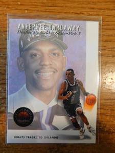 lot 84 image: 1993 Skybox Anfernee Hardaway Rookie Card #DP3 - Draft Pick.