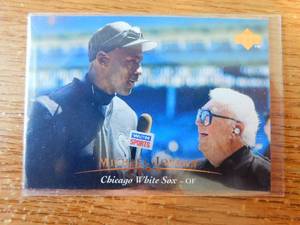 lot 100 image: 1995 Upper Deck Michael Jordan with Harry Carry Interview. Card #200 - Super Cool Card.