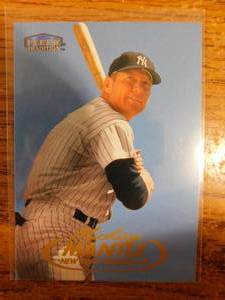 lot 170 image: 1998 Fleer Mickey Mantle Card #536