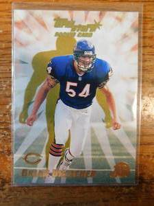 lot 189 image: 2000 Topps Stars Brian Urlacher Rookie Card #170