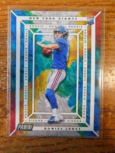 lot 192 image: 2019 Panini Daniel Jones Rookie Card #54