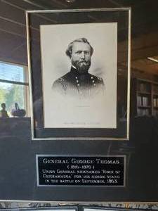 lot 19 image: Framed Authentic Civil War Letter Signed by George Thomas Dated 24 September 1865 with COA