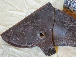 lot 36 image: (1) Civil War Book & Civil War Era Right Handed Revolver Holster