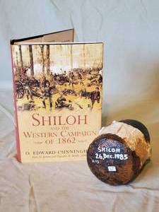 lot 20 image: Artillery Round Recovered from the Shiloh Battle Grounds Area