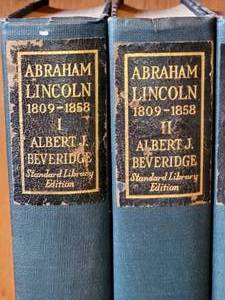lot 140 image: (4) Volume Set Of Abraham Lincoln Books