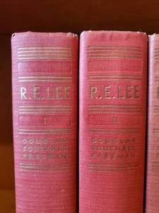 lot 110 image: (4) Set Vol of Robert E. Lee Books