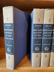 lot 39 image: (5) Set Vol 10 Photographic History of The Civil War Books