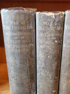 lot 130 image: (4) Vol Series War of The Rebellion Official Records of The Union and The Confederate Armies