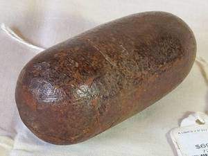 lot 209 image: Very Rare U.S.C.S. 1.43 inch Dia. Blunt Nosed Ellsworth Bolt