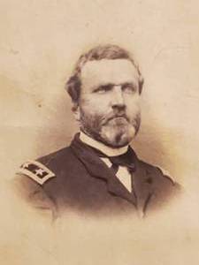 lot 29 image: WOW Original CDV Image of General George H Thomas The Rock of Chickamauga