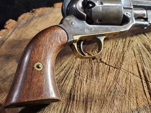 lot 115 image: Original U.S. Civil War Whitney Navy 2nd Model Revolver .36 Caliber Matching Serial Number 18055