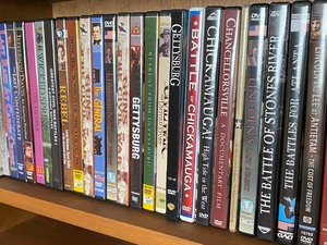 lot 332 image: Lot of DVDs on Civil War & More