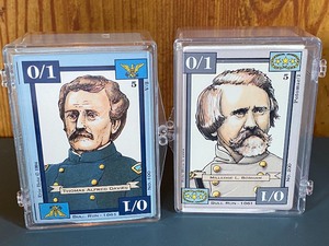 lot 327 image: (2) Sets Bull Run Playing Cards by Dixie