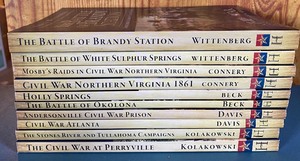 lot 328 image: (10) Books The History Press Civil War Sesquicentennial Series
