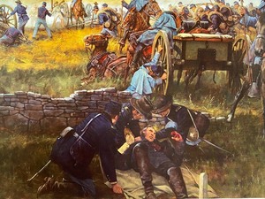 lot 324 image: Rally on Battery Unframed Numbered Print by Keith Rocco