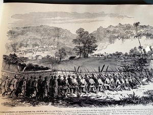 lot 301 image: Book Leslies Illustrated Civil War