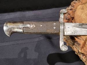 lot 16 image: Enfield Pattern Saber Bayonet with Makers Mark P.D.L