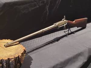 lot 83 image: Very Nice Original Civil War .54 Cal. Burnside Cavalry Breech Loading Carbine w Matching Numbers 23356