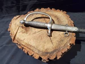 lot 41 image: Beautiful Original Musicians Sword & Scabbard by Ames of Chicopee, Massachusetts