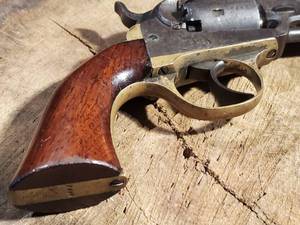 lot 126 image: Very Nice Civil War Era Cooper Firearms MFG Co US Navy Double Action .36 Cal Percussion Revolver