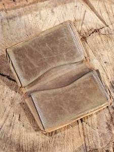 lot 232 image: 1800s Small Leather Wallet